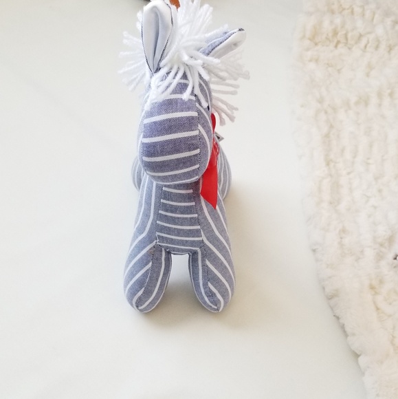 LAST CHANCE Kate Finn blue and white horse - Picture 3 of 6